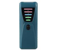 Tidevib Détecteur de rayonnement électromagnétique portable pour EMF et test de champ électrique, haute sensibilité avec écran 5 LED, design compact ABS, noir