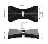 Tidevib Dispositif de verrouillage à came pour Mitsubishi Eclipse 4G63 EV, outil de verrouillage du moteur en alliage d'aluminium, design compact à la chaleur