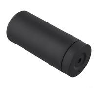 Tidevib Distributeur de savon divisé en silicone, flacon souple pour savon à main, huile et lotion, récipient de voyage anti-fuite durable, noir