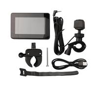 Tidevib Enregistreur miroir de vélo AHD 1080p avec écran 4,3", batterie 5000 mAh, caméra réglable à 360° pour vélo, câble USB inclus