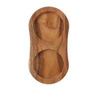 Tidevib Ensemble de moulins à poivre et sel en bois avec grossièreté réglable et plateau de rangement pour comptoir de cuisine