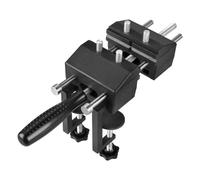 Tidevib Étau de table robuste réglable à prise rapide avec capacité de 120 mm pour établi, noir