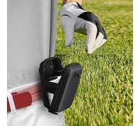 Tidevib Étui de transport pour télémètre, pochette pour appareil photo de chasse avec boucle de ceinture, 12,4 x 8,9 x 5,1 cm, EVA et tissu Oxford, noir