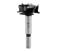 Tidevib Gabarit de charnière dissimulé de 35 mm pour porte d'armoire, foret en alliage et guide de localisation de trou en ABS pour installation de charnière de meubles