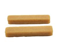 Tidevib Gomme nettoyante en caoutchouc pour bandes abrasives, disques et ruban adhésif, restaure les surfaces abrasives, 150 x 25 x 25 mm, jaune