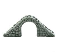 Tidevib Grès vert miniature pour pont, décoration pour bonsaï, aquarium, rocaille et jardin asiatique (taille L)