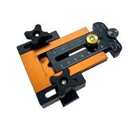 Tidevib Guide de coupe pour le travail du bois de précision avec limite réglable et double échelle de mesure, rouge et noir