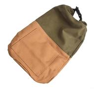 Tidevib Housse de rangement en toile pour lampe à kérosène, sac multifonction pour lanterne de camping avec poche, Mélange de couleurs