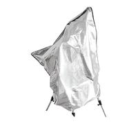 Tidevib Housse de télescope étanche pour une protection ultime pour l'observation des étoiles avec sac de rangement, 150 x 85 cm, argenté