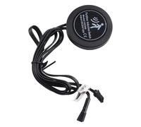 Tidevib Interrupteur à capteur tactile pour panneau en bois et miroir en verre, 12 V-24 V DC LED Interrupteur de lumière avec induction infrarouge et protection IP42