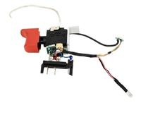 Tidevib Interrupteur de rechange pour perceuse sans fil Metabo PowerMaxx BS 10,8 V/12 V - Pièce 343412370