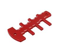 Tidevib Jauge de hauteur en alliage d'aluminium pour scie à table et défonceuse, gabarit de mesure de 3 à 26 mm pour le travail du bois, le bricolage et les machines-outils