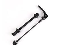 Tidevib Jeu de brochettes à dégagement rapide pour roue avant et arrière pour axe de roue de vélo - fer, diamètre de tige de 9,5 mm, pour vélos de 50,8 cm à 71,1 cm, 6/7/8 vitesses