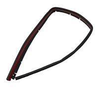 Tidevib Joint de capot à extrémité avant compatible avec 09-13, joint de panneau de pare-chocs direct 53395-02040, noir, 1 pièce