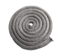 Tidevib Joint d'étanchéité en fibre de verre pour porte de four et cuisinière - 25 m de long - 8/10/12/14/16 mm de diamètre - Cordon d'étanchéité noir haute température