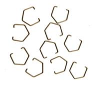 Tidevib Kestrel Valiant for Eagle ll Lot de 10 ressorts de moulinet de pêche en métal argenté