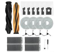 Tidevib Kit d'accessoires complet pour aspirateur robot Mova V50 Ultra X50 Pro, brosses principales, serpillères en microfibre, filtres et sacs à poussière de 3,2 l