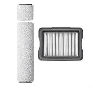 Tidevib Kit d'accessoires pour aspirateur EUREKA RapidWash 630 avec brosse à rouleau et filtre pour système de nettoyage