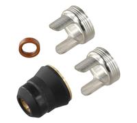 Tidevib Kit de 4 consommables pour coupeur plasma pour fret portuaire IPT40 IPT45 IPT60 PT40 PT60 PT60 avec coupe bouclière, tourbillon pour anneau, guides de support