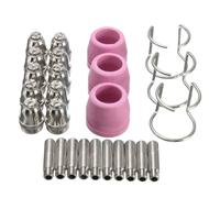 Tidevib Kit de consommables pour cutter plasma - 26 buses, électrodes, embouts pour machines de découpe plasma Lotos LTP5000D, LTPDC2000, LTPAC2500