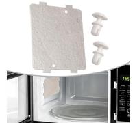 Tidevib Kit de couverture de guide d'ondes pour micro-ondes WB39X10034 pour GE avec boutons de verrouillage