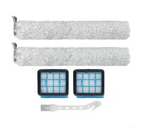 Tidevib Kit de filtre à brosse rouleau pour aspirateur Bissell CrossWave OmniForce 3912N 4046, lavable et réutilisable