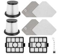 Tidevib Kit de filtres pré-moteur et post-moteur lavables pour aspirateur BU3523 BU3521 BU3120 avec éléments en mousse