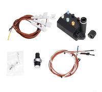 Tidevib Kit de module d'allumage 67533 pour Weber pour gril à gaz Genesis II 400 Series, E-435, S-435, E-430, S-430 Pièces de rechange avec fils d'électrodes