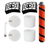 Tidevib Kit de pièces de rechange pour aspirateur Shark APEX pour DuoClean AZ1002 AZ1000W AX950 avec brosse à rouleaux, feutre mousse et ensemble d'outils de nettoyage