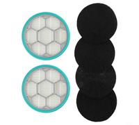 Tidevib Kit de remplacement pour filtre d'aspirateur Neakasa pour système de toilettage P1 Pro avec 2 filtres HEPA et 4 éponges de nettoyage