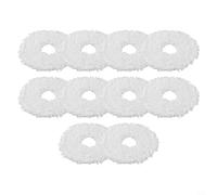 Tidevib Kit de serpillère pour aspirateur robot Eureka J12 Ultra, tampons de rechange en microfibre de haute qualité, lavables et durables pour sols étincelants (lot de 10)