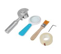 Tidevib Kit de testeur d'adhérence à coupe croisée, outil rotatif 3 en 1 avec lames de 1 mm/2 mm/6 mm pour normes ASTM D3359, GB/T9286, BS 3900
