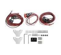 Tidevib Kit d'interrupteur de fin de course CNC compatible avec 3018/3018 Max/3020 - Comprend 6 interrupteurs de fin de course et interrupteur d'arrêt - Câble 2 broches de 80 cm