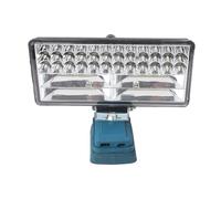 Tidevib Lampe de travail LED de 20,3 cm compatible avec batterie Li-ion Bosch, 84 LED, construction ABS, interrupteur de faisceau haut/bas, lampe de poche portable sans fil pour outils et extérieur