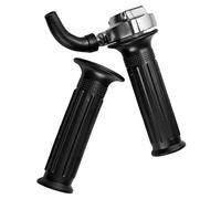 Tidevib LatoYard Poignée d'accélérateur de guidon de moto Tête en aluminium Poignée à torsion rapide