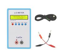 Tidevib LC-200A Compteur de capacité et d'inductance numérique LCD portable, 1pF-100mF/1uH-100H Testeur avec alimentation USB pour réparation électronique