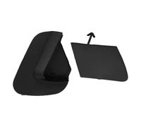 Tidevib Lot de 2 crochets de remorquage pour pare-chocs avant, remplacement direct pour Toyota Yaris LE 2012-2014, numéros de pièces 52127-52931 et 52129-0D050, plastique, ensemble de 2 pièces