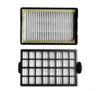 Tidevib Lot de 2 filtres HEPA H13 pour aspirateurs Samsung SC8480 SC8440 SC8420 SC8450 SC8460 SC8470, DJ97-00339A/D/pour F/G, lavables et réutilisables