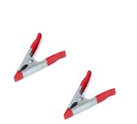 Tidevib Lot de 2 pinces à ressort en métal en forme de A pour le travail du bois, outil de prise en main puissant de 6,1 ou 15,2 cm avec coussinets en caoutchouc