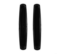 Tidevib Lot de 2 plateaux de rechange pour gril George Foreman Grills de 36,8 cm - Noir