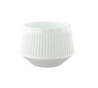 Tidevib Lot de 2 pots à orchidée avec soucoupe pour dendrobiums et phalaenopsis, flux d'air et drainage améliorés pour des racines saines, résine pour plantes grasses et cactus