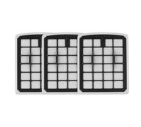 Tidevib Lot de 3 filtres haute performance pour aspirateur traîneau Eureka NEN180 sans sac, élément de rechange pour aspirateur, installation facile, maintient la puissance d'aspiration