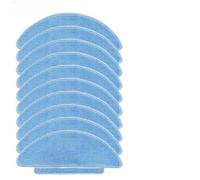 Tidevib Lot de 4/10 chiffons pour balai MEDION X20 SW+MD 11415 pour Medion X21 SW+MD 11500