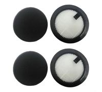 Tidevib Lot de 4 filtres HEPA pour aspirateurs sans fil SMOTURE VAC01, VAC02, VC70 et Ozeeco EC01, lavables et réutilisables