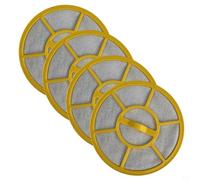Tidevib Lot de 4 filtres HEPA pour mini aspirateur Dirt Devil VS8 - Kit d'entretien ménager - Collecteur de poussière
