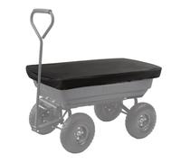 Tidevib Lot de 4 housses imperméables pour chariots Gorilla - Tissu Oxford 210D/420D avec cordon de serrage réglable - 140 x 94 cm - Housse de protection pour chariot de jardin