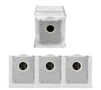 Tidevib Lot de 4 sacs à poussière pour mini robot aspirateur ECOVACS Deebot conçus avec une couche filtrante ultra fine pour une rétention avancée de la poussière