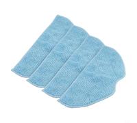 Tidevib Lot de 4 serpillères en microfibre lavables pour aspirateur robot EZVIZ RE4 RE4 Plus RE5 RE5 Plus