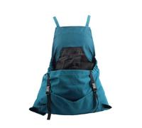 Tidevib Lot de 4 tabliers de jardinage imperméables avec sac de récolte pour homme et femme, tissu Oxford réglable et lavable en machine pour désherber, planter et cueillir des fruits (bleu, rouge