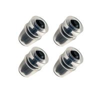 Tidevib Lot de 4 valves de morsure en silicone souple pour remplacement - Gaine élastique inodore pour cyclisme, course à pied, randonnée, sacs à eau, pièces de rechange faciles à installer, 2,7 x 1,8